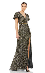 Mac Duggal 5540 Black-Gold