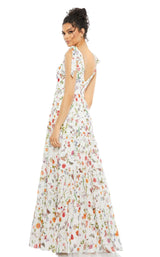 Mac Duggal 55422 White Multi