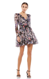 Mac Duggal 55423 Black Multi