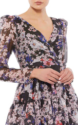 Mac Duggal 55423 Black Multi
