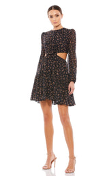 Mac Duggal 55432 Black Multi