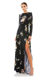 Mac Duggal 55622 Black Multi