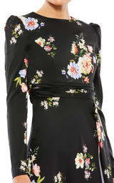 Mac Duggal 55622 Black Multi