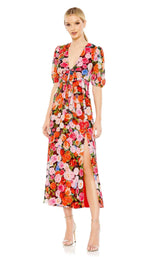 Mac Duggal 55626 Rose Multi