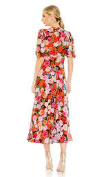 Mac Duggal 55626 Rose Multi