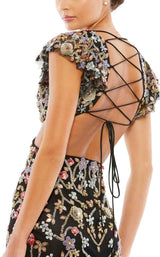 Mac Duggal 5564 Black Multi