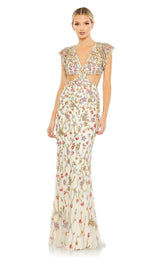 Mac Duggal 5564 Nude Multi