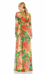 Mac Duggal 55645 Green Multi