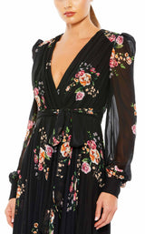 Mac Duggal 55661 Black Multi