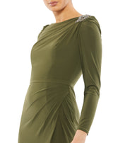 Mac Duggal 55695 Olive