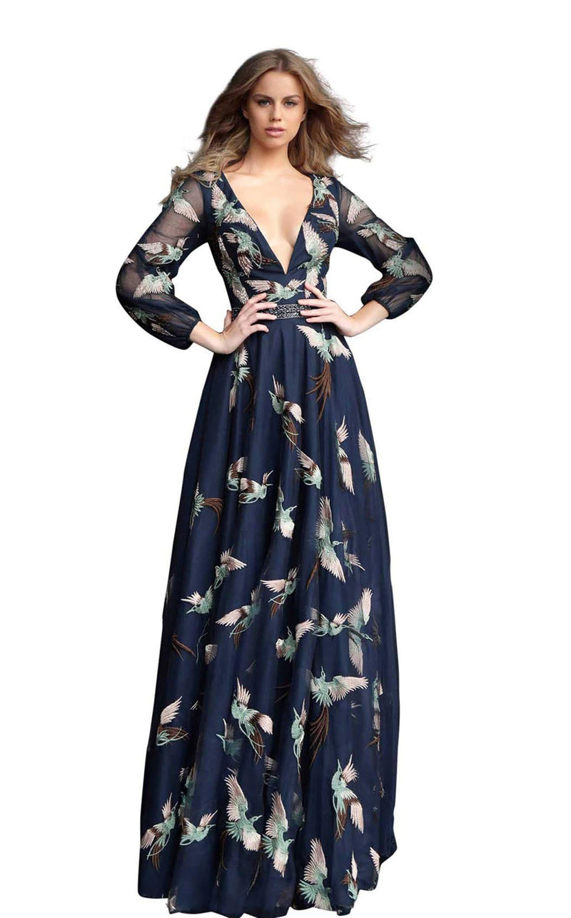 Jovani 55717 Navy