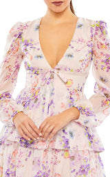Mac Duggal 55838 Cream-Multi