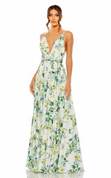 Mac Duggal 55983 White Multi