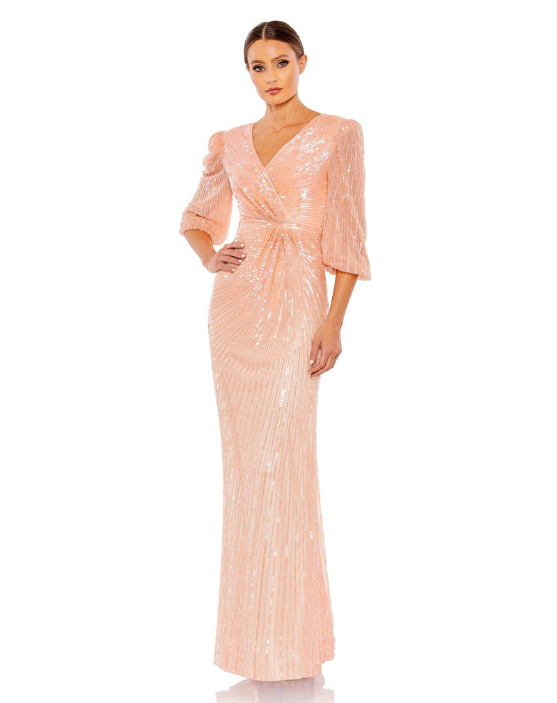 Mac Duggal 5614 Peach