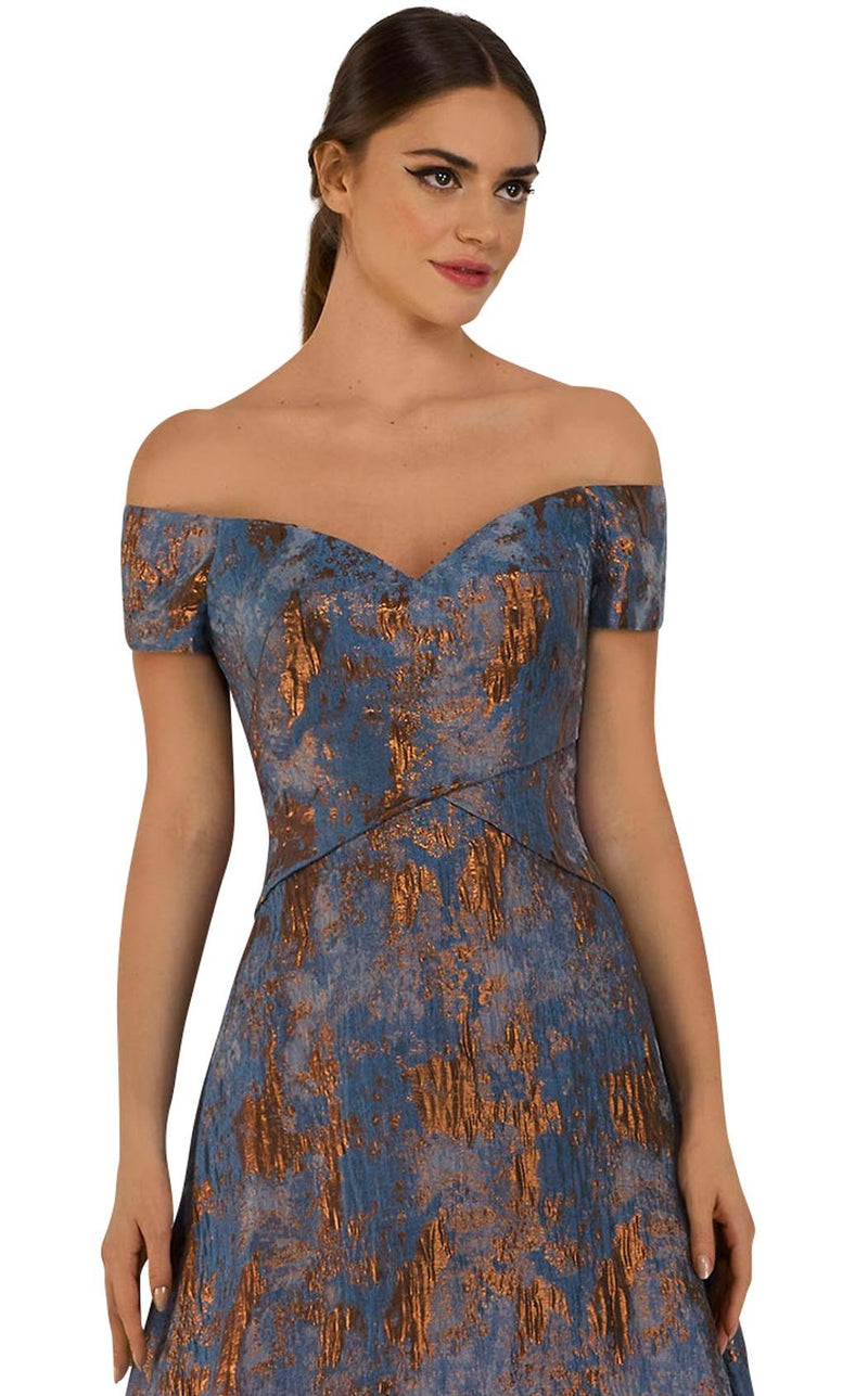 Janique 5621 Blue Blue-Bronze