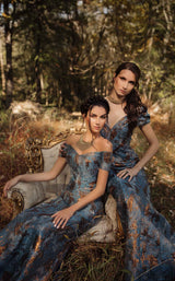 Janique 5621 Blue-Bronze