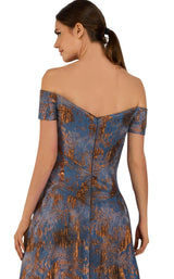 Janique 5621 Blue Blue-Bronze