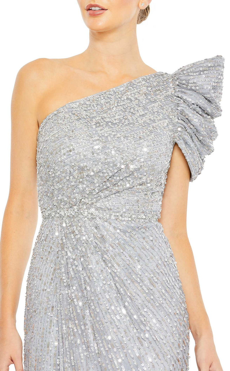 Mac Duggal 5622 Silver