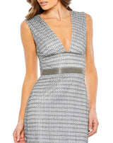 Mac Duggal 5625 Dress Silver