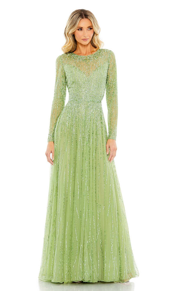 Mac Duggal 5636 Sage