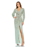 Mac Duggal 5638 Seafoam