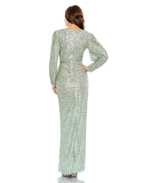 Mac Duggal 5638 Seafoam