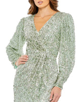 Mac Duggal 5638 Seafoam