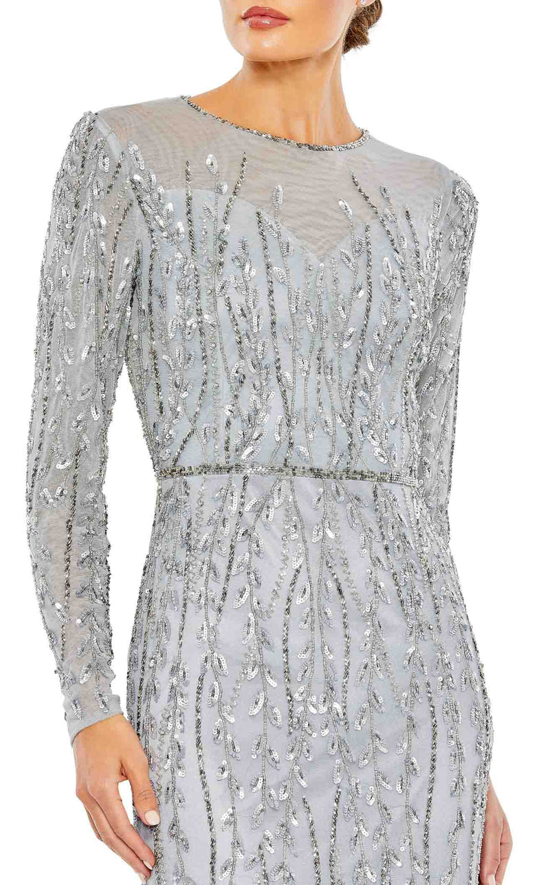 Mac Duggal 5644 Dress Platinum