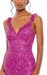 Mac Duggal 5674 Fuchsia