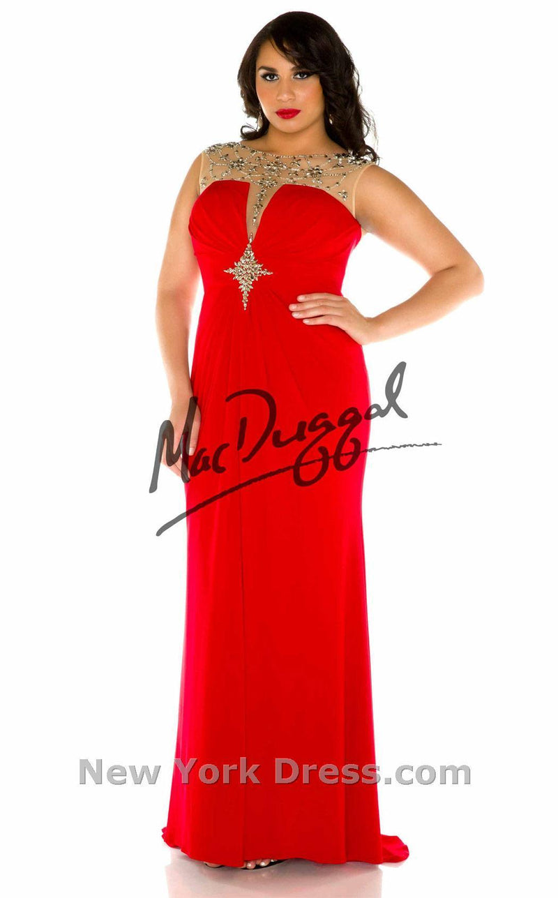 Mac Duggal 76763F Red