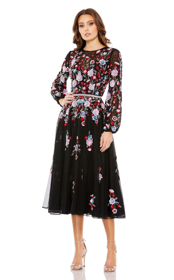 Mac Duggal 5712 Black Multi