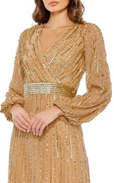 Mac Duggal 5718 Gold