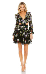 Mac Duggal 5723 Black Multi