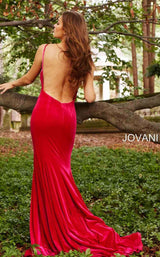 Jovani 57900 back Hot-Pink