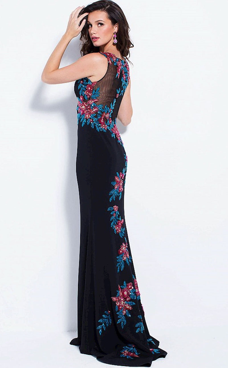 Jovani 58030bg Black Multi