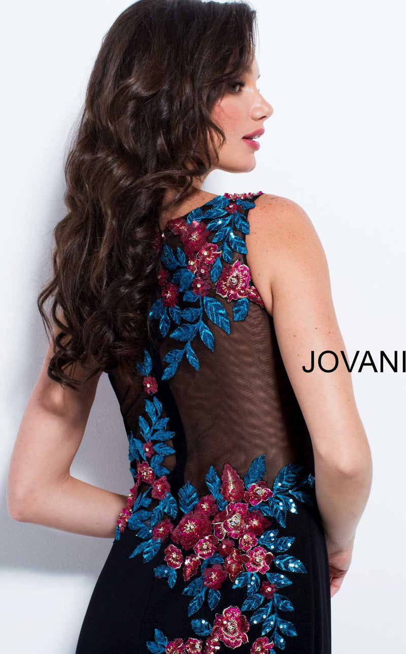 Jovani 58030bg Black Multi