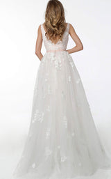 Jovani 58563 Off White/Blush