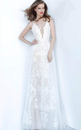 Jovani 59345 Ivory/Nude