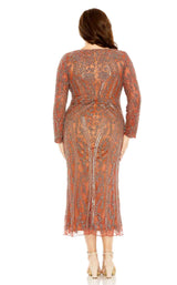 Mac Duggal Fabulouss 5804 Dress Rosewood