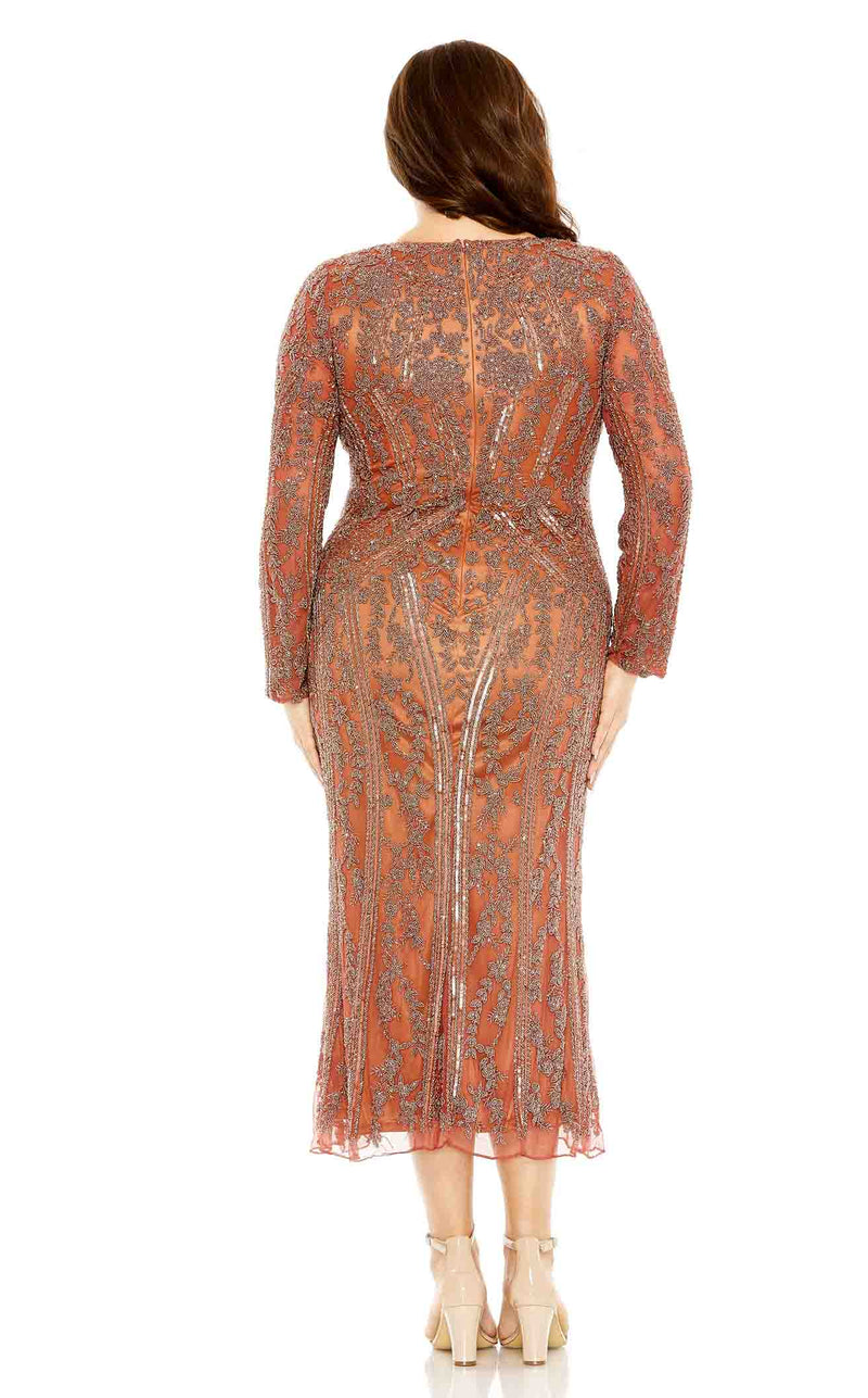 Mac Duggal Fabulouss 5804 Dress Rosewood