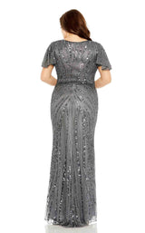 Mac Duggal Fabulouss 5945 Dress Pewter
