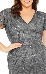 Mac Duggal Fabulouss 5945 Dress Pewter