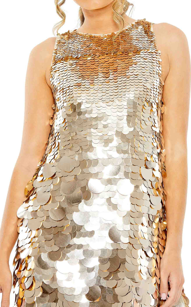 Mac Duggal 5961 Dress Gold