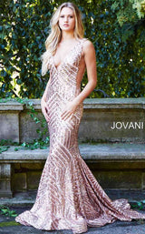 Jovani 59762 Rose Gold