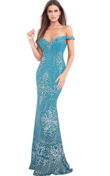 Jovani 60139 Light Blue