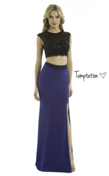 Temptation Dress 6014 Royal Blue