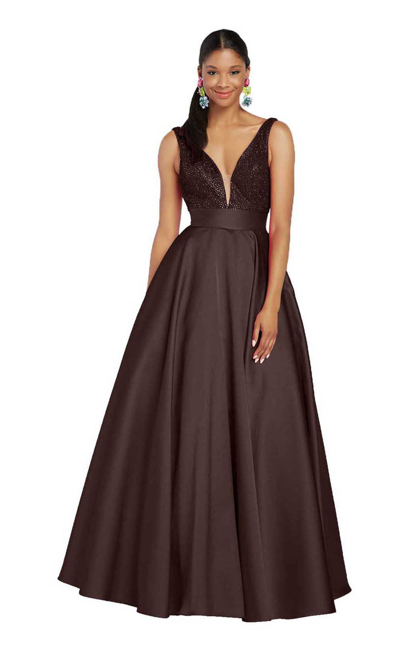 Alyce 60224 Black-Plum