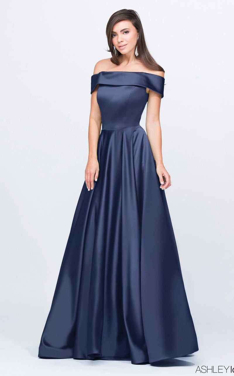 Ashley Lauren 1139 Navy