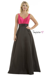 Temptation Dress 6028 Pink/Black