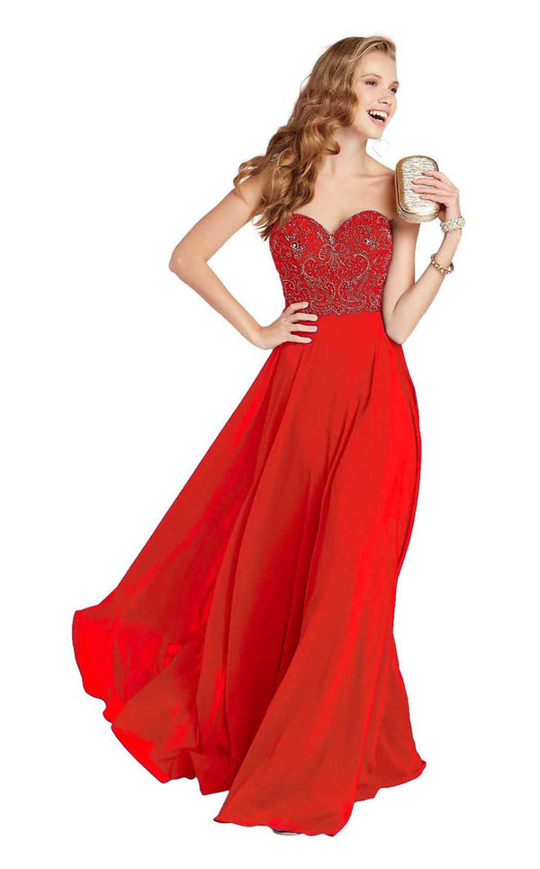 Alyce 60352 Red Solid